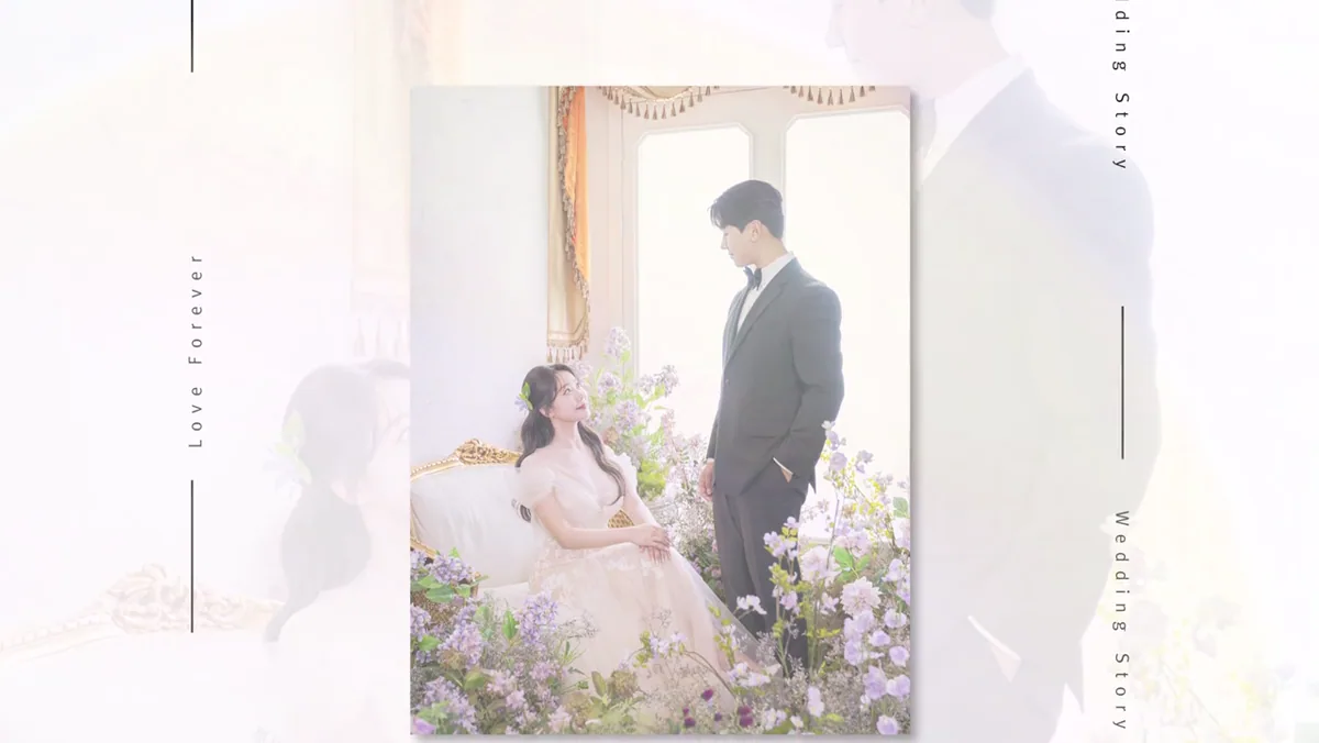 세로전용 식전영상 제목이 나오는 장면